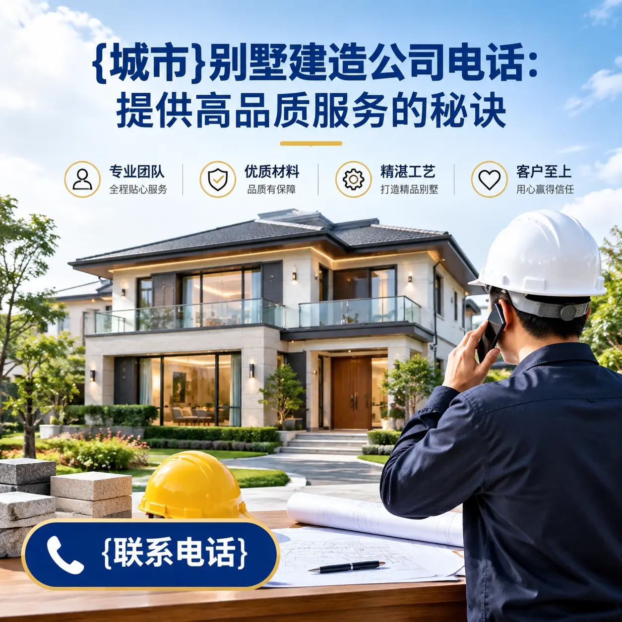 六枝特别墅建造公司电话：提供高品质服务的秘诀