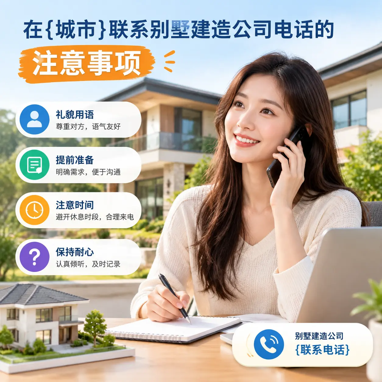 在六枝特联系别墅建造公司电话的注意事项