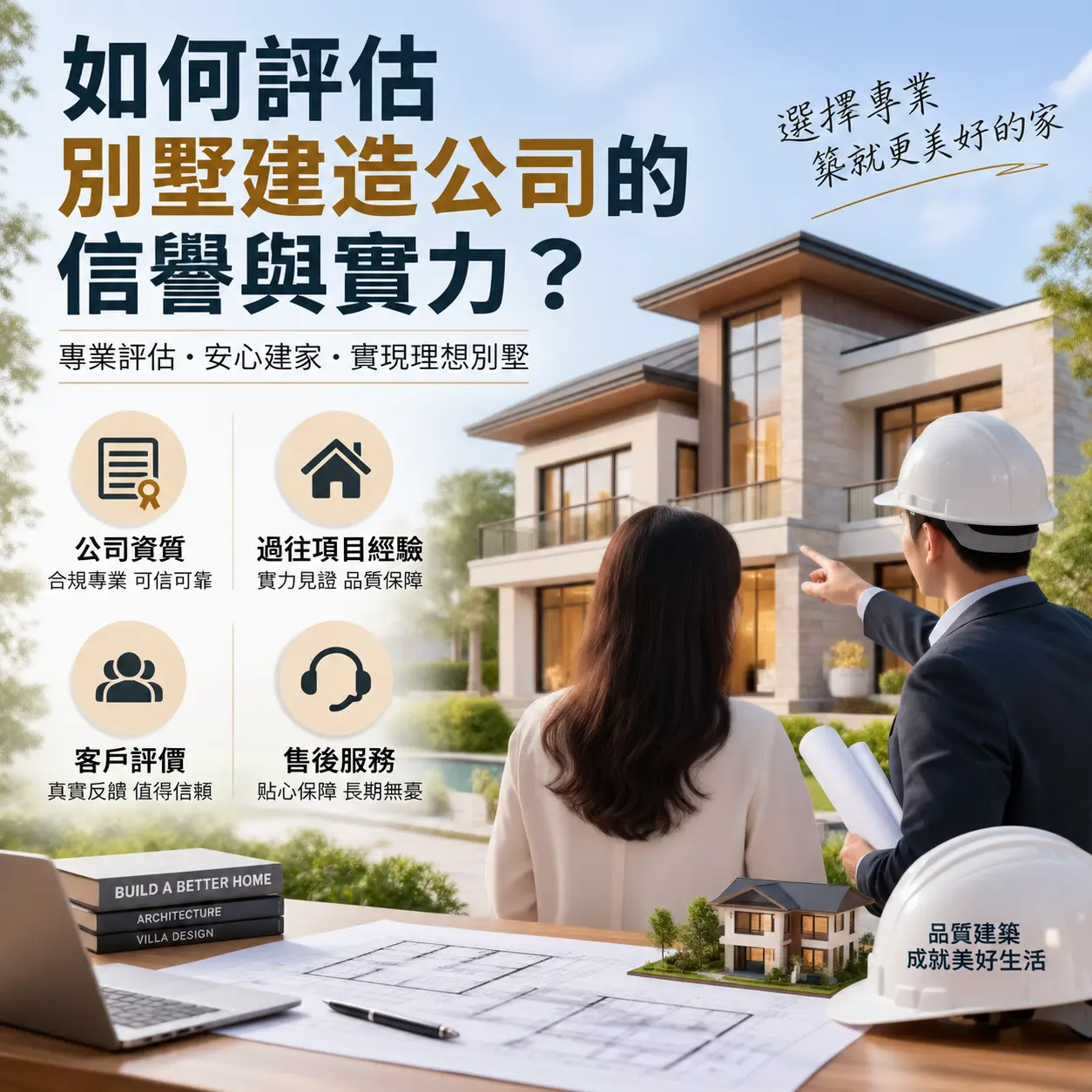 如何评估 六枝特 别墅建造公司的信誉与实力？