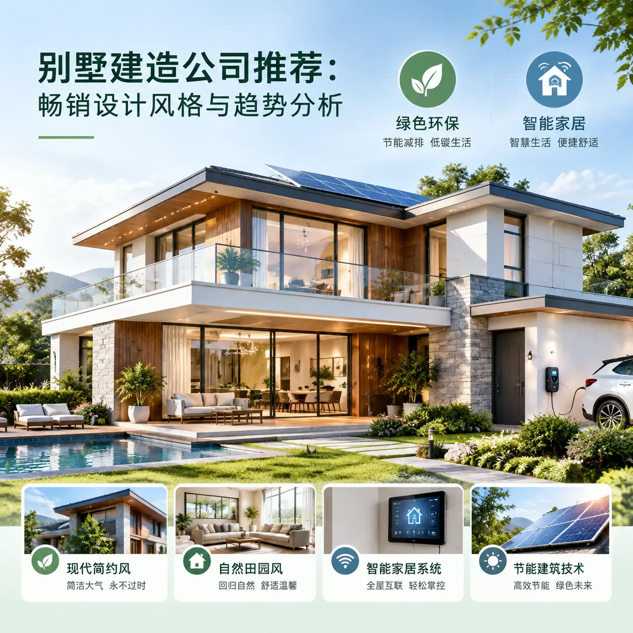别墅建造公司推荐: 六枝特 畅销设计风格与趋势分析