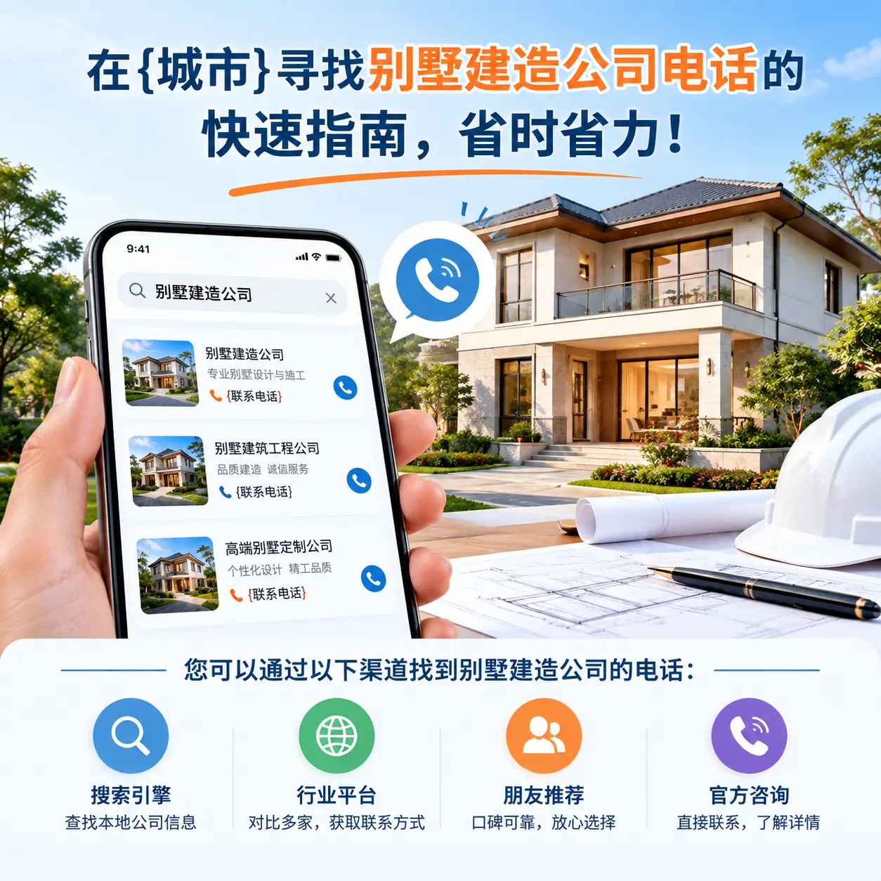 在六枝特寻找别墅建造公司电话的快速指南，省时省力！