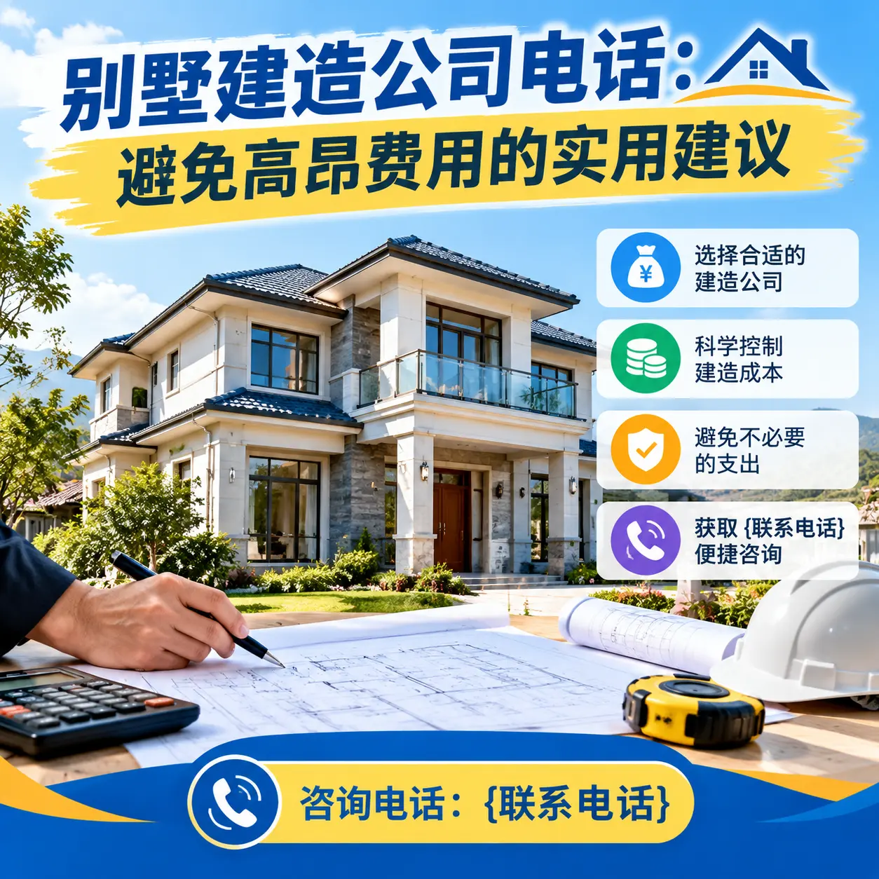 六枝特别墅建造公司电话:避免高昂费用的实用建议
