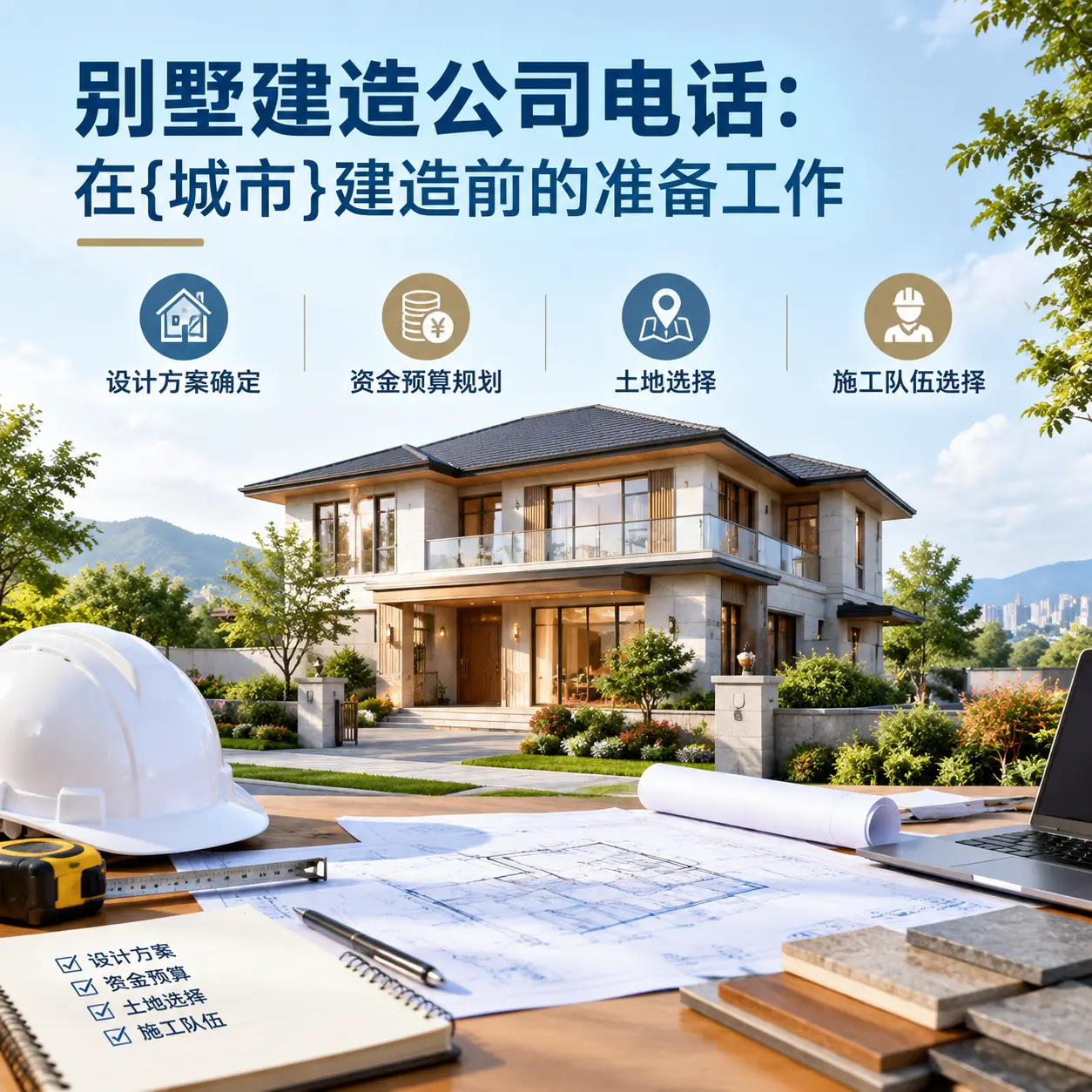 别墅建造公司电话:在六枝特建造前的准备工作