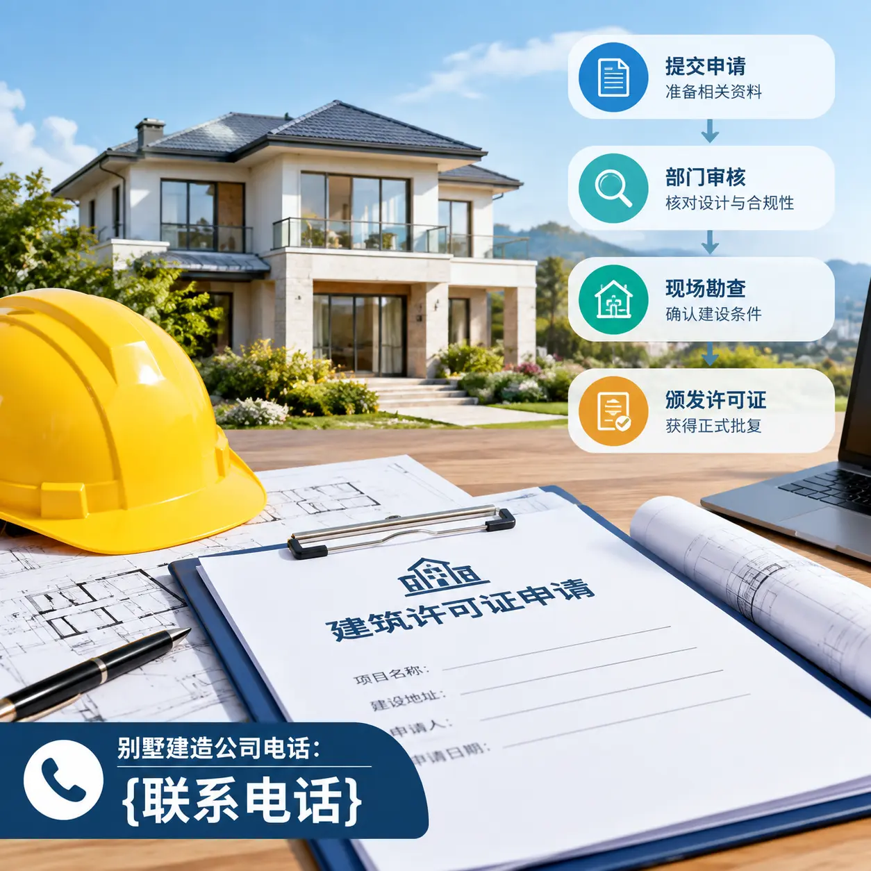 别墅建造公司电话:在六枝特建造前的准备工作