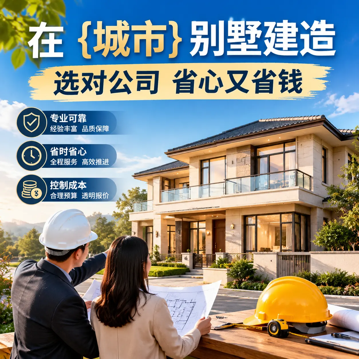 在 六枝特 别墅建造，选对公司省心又省钱